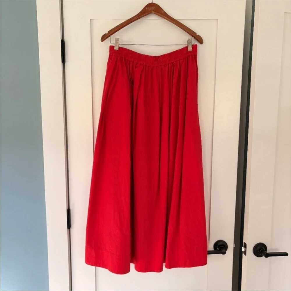 NWT! Anthropologie Maeve Pull-On Circle Skirt - Multiple Sizes 🍊 - Picture 7 of 8